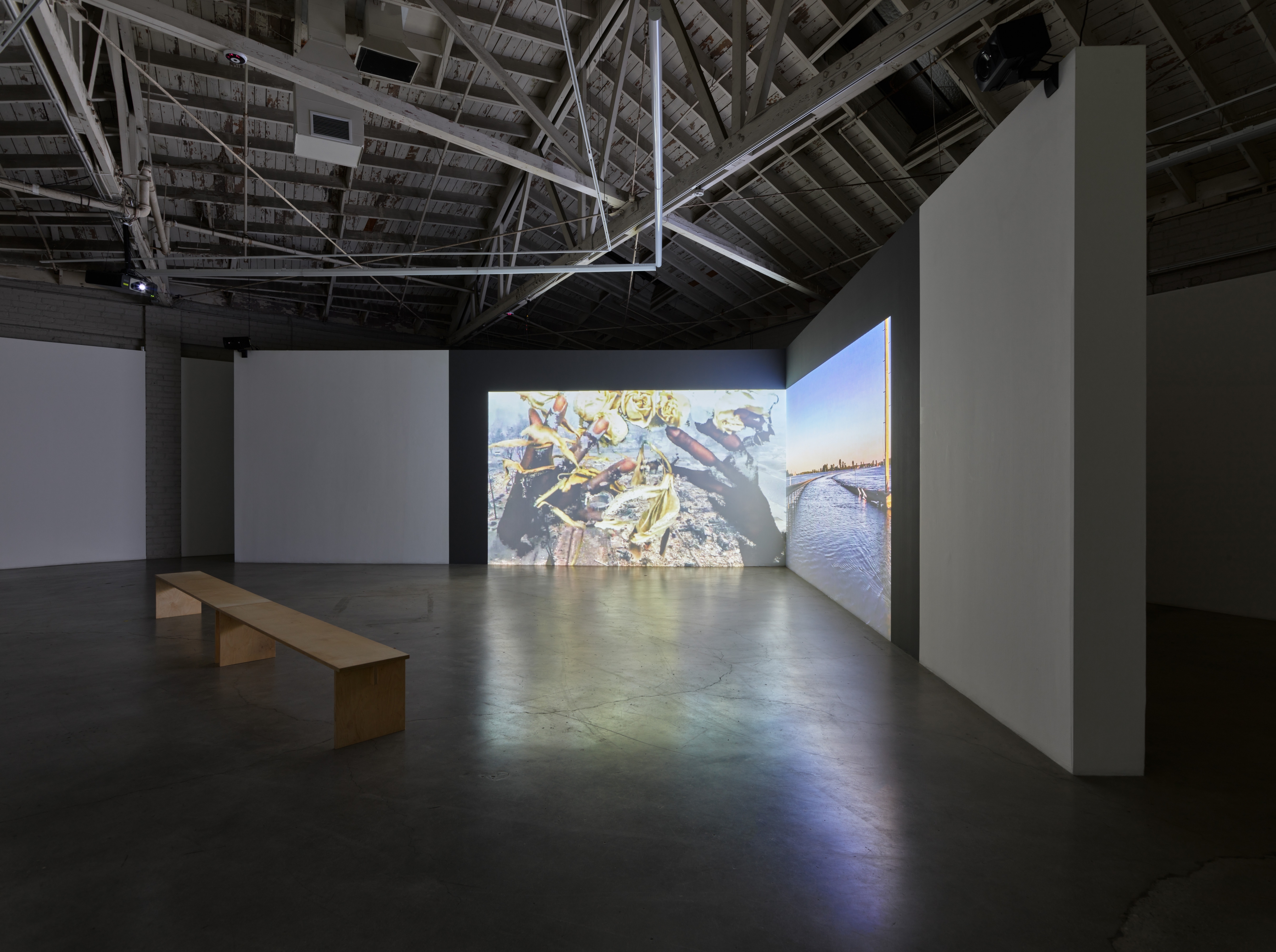 Kandis Williams, Eurydice, installation view at Night Gallery, 2021