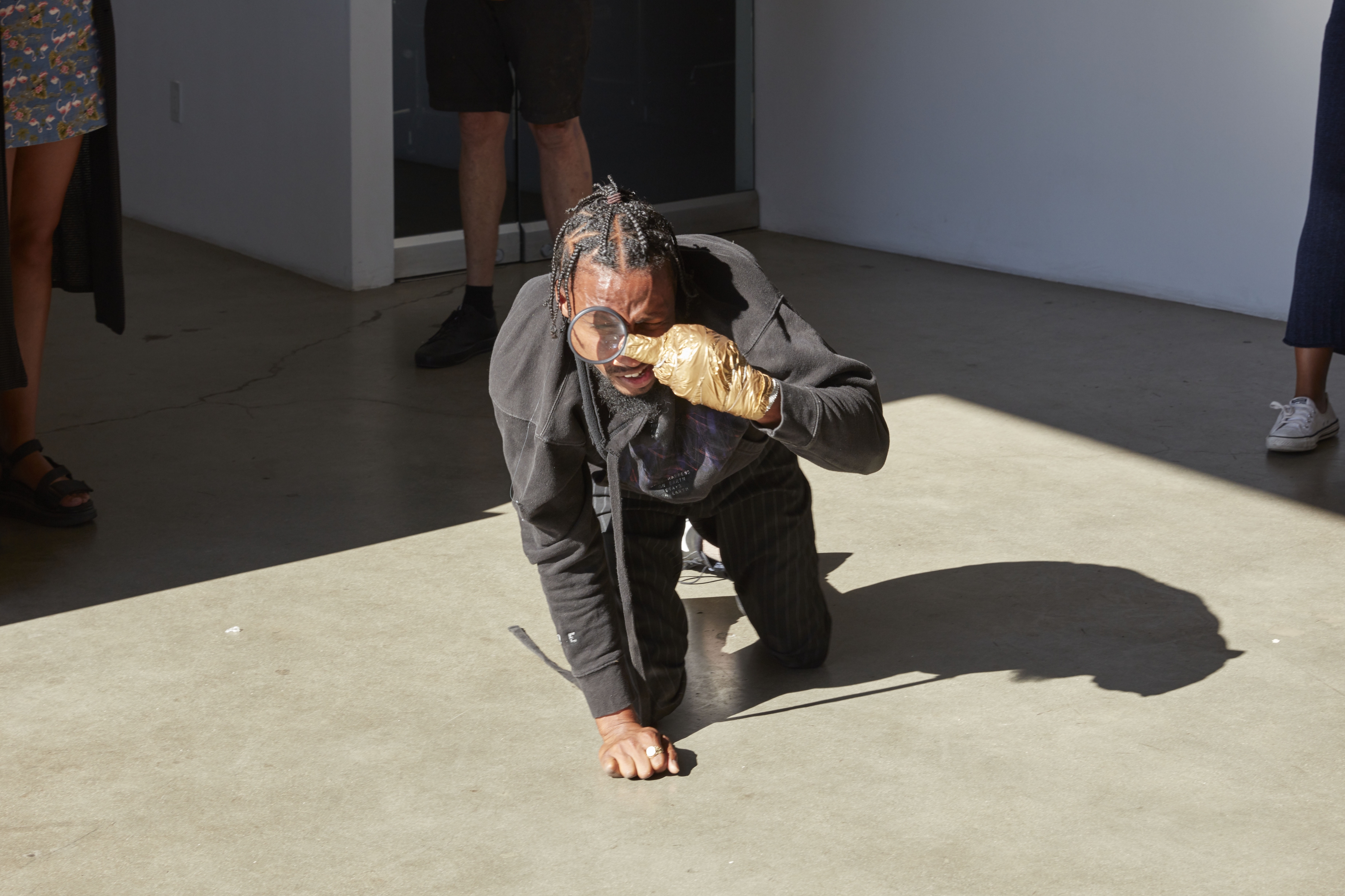 Daniel T. Gaitor-Lomack, Where the Hood At: A Conceptual Performance Assemblage, Performance documentation 