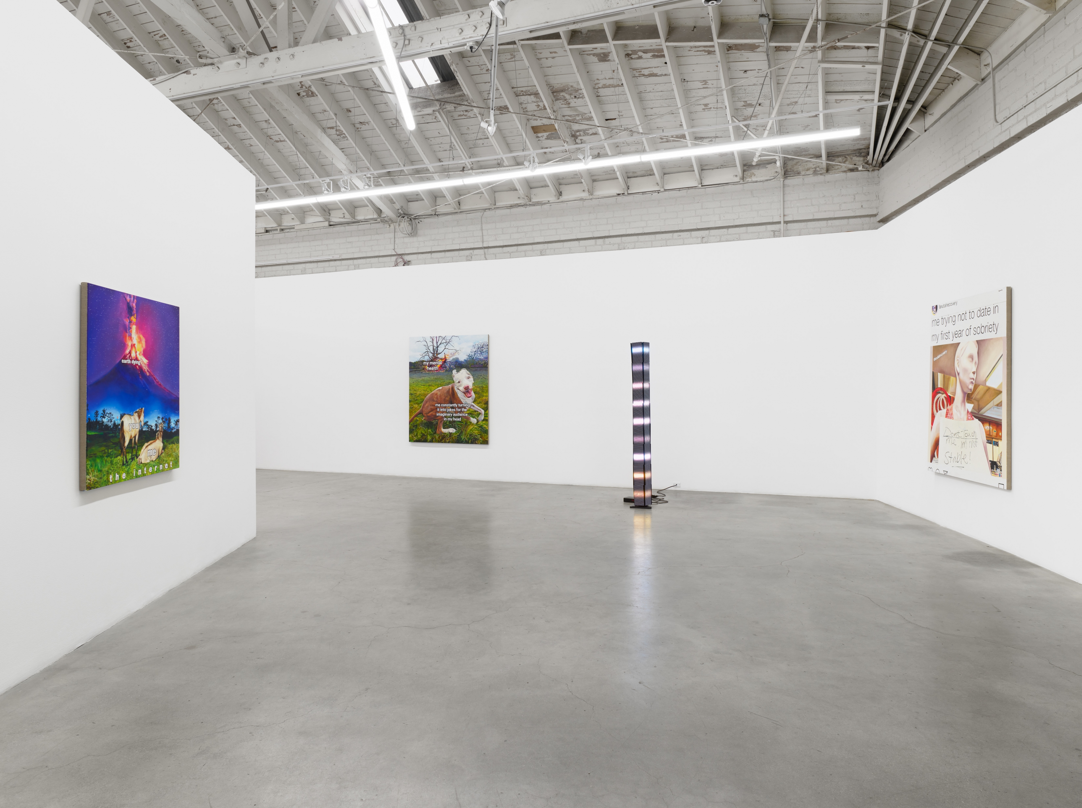 Screen Time, installation view, 2021