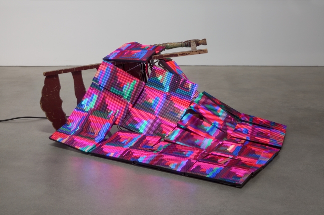 Luke Murphy, "Quilt and Discarded Chair," 2020