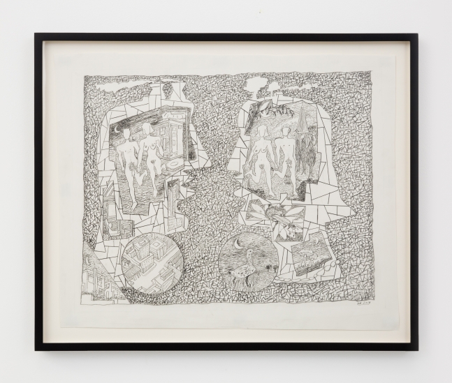 Derek&amp;nbsp;Boshier
Addy and Ernie (from the &amp;quot;Headlines&amp;quot;series), 2018
pencil on paper
15 1/2 x 19 1/2 in (39.4 x 49.5 cm)
DB202