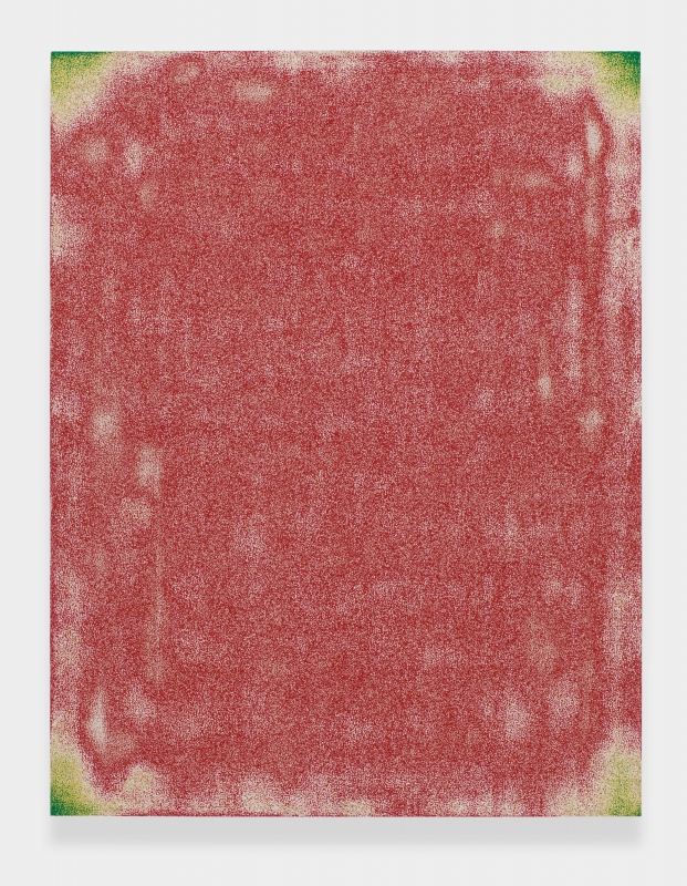 "Hand Sand Painting (Red)," 2013