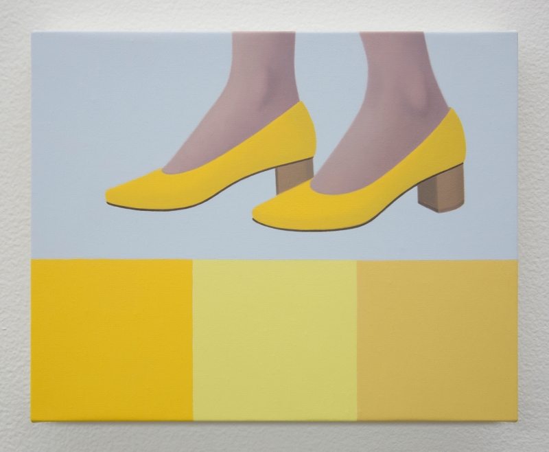 Ridley Howard, "New Shoes in Yellow," 2019