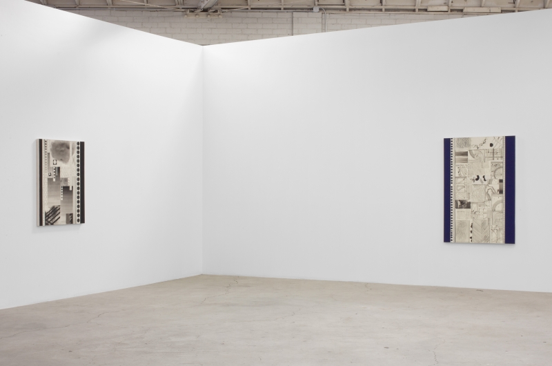 Installation view, New Paintings, 2013