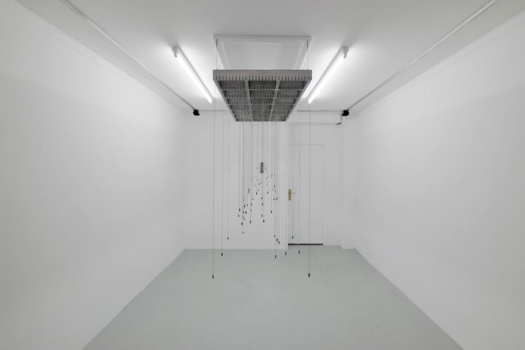 "Opera (in aluminum)," installation view at Antoine Levi Gallery, 2017