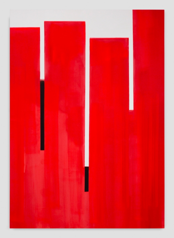 "In Absentia (Pure Red - White - Black)," 2016