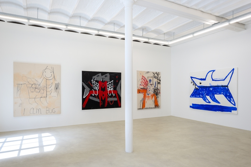Robert Nava, Installation view at Sorry We're Closed, 2018