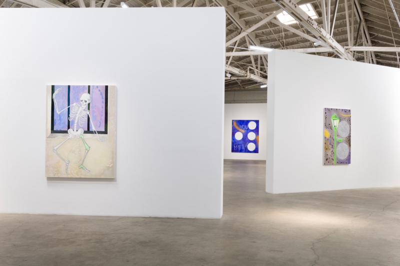 Blue Boy, Installation view at Night Gallery, 2019.