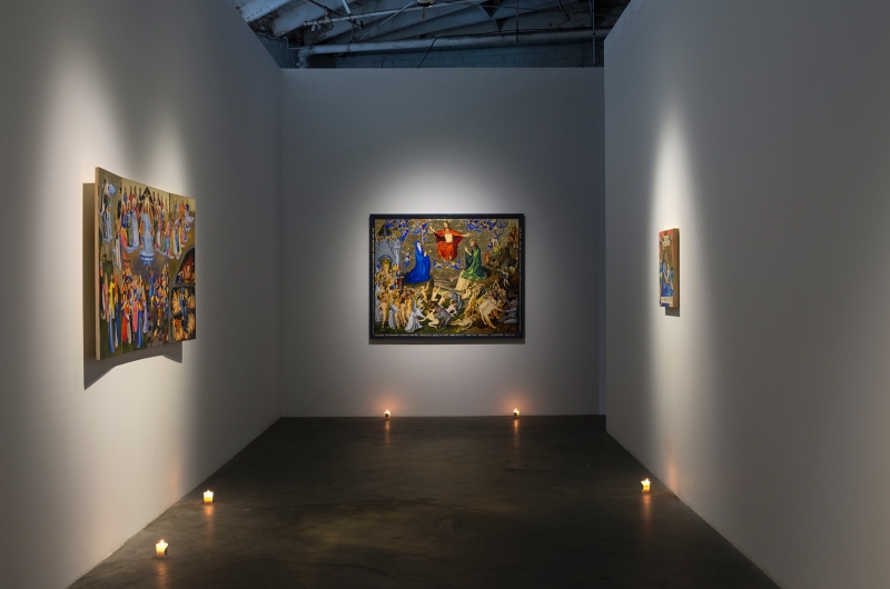 Devotional Art for Your Home, installation view at Night Gallery, 2016