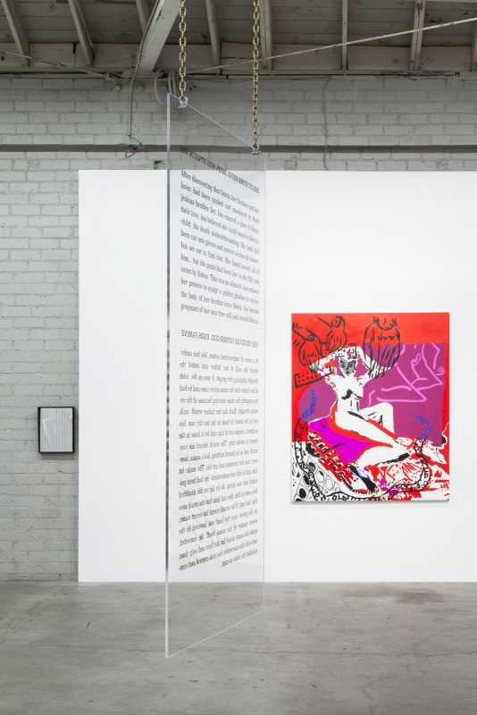 Installation view,&nbsp;Is She Is She Psychic,&nbsp;​2015.