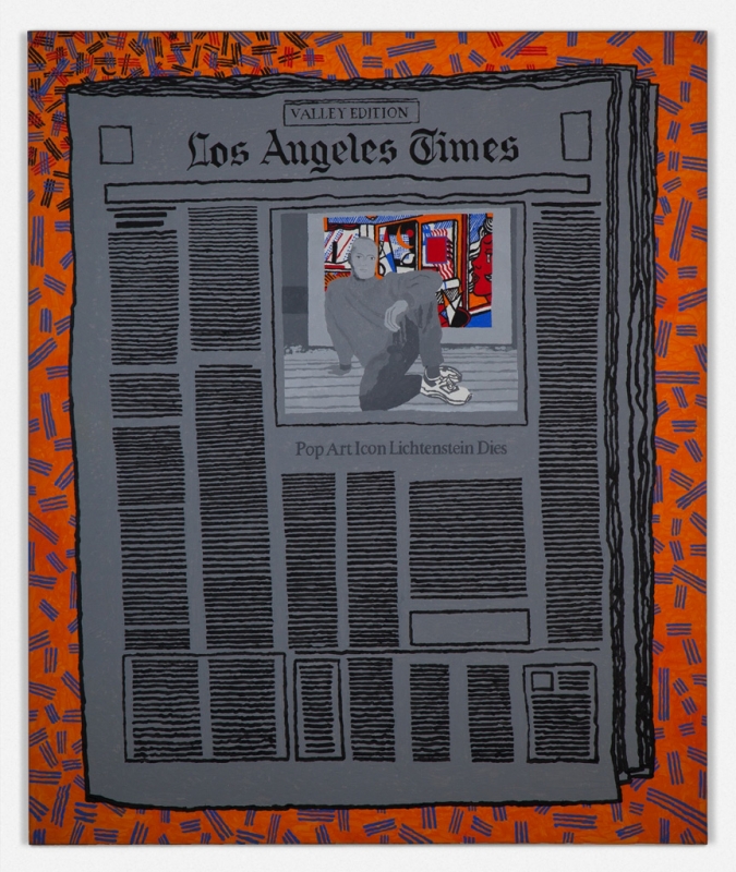"Los Angeles Times - Pop Art Icon Lichenstein," 2000