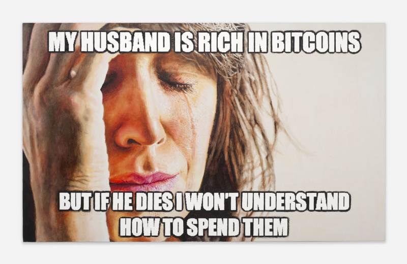 "Bitcoin Wife II," 2019