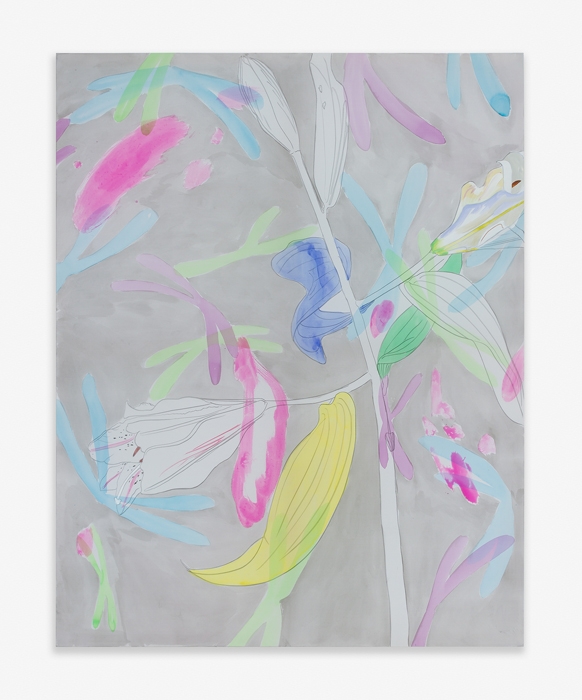 "Lilies and Chromosomes (Silver)," 2015