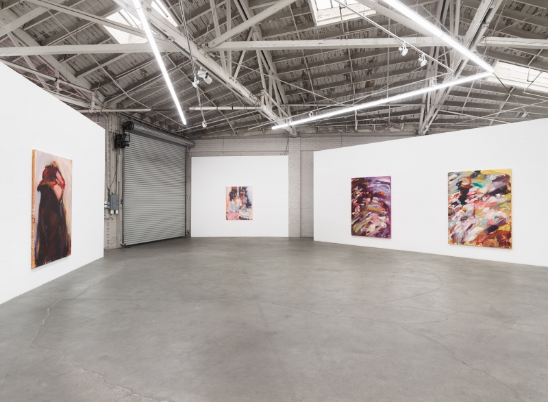 Running Towards Nothing, Installation view at Night Gallery, 2019.