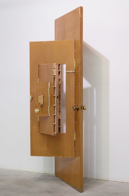 "Door #1," modified door, 2011