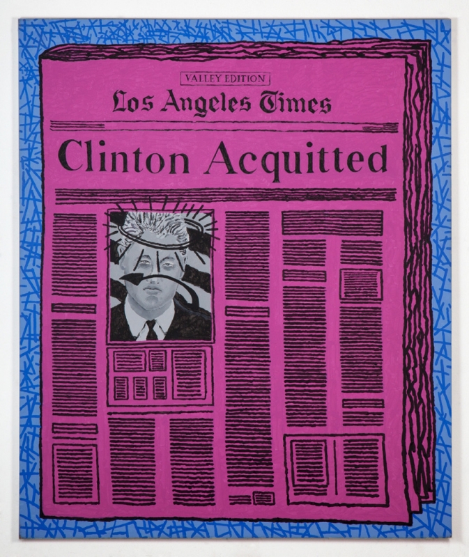 "Los Angeles Times - Clinton Acquitted," 2000