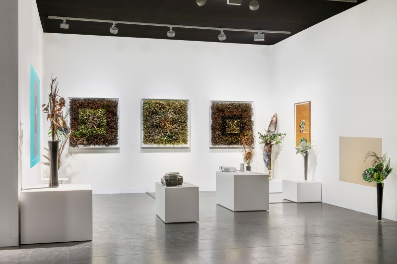 "A Garden," Art Basel Miami Beach, installation view, 2021.