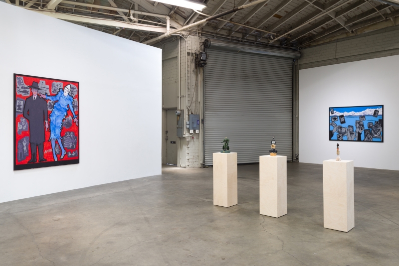 Installation view, On the Road, 2017