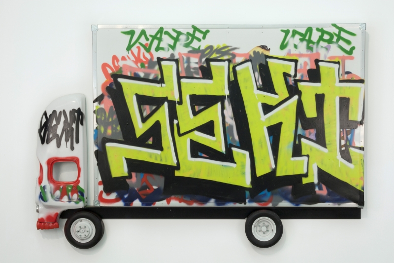 Pentti Monkkonen, "Box Truck Painting (Sekx)," 2014