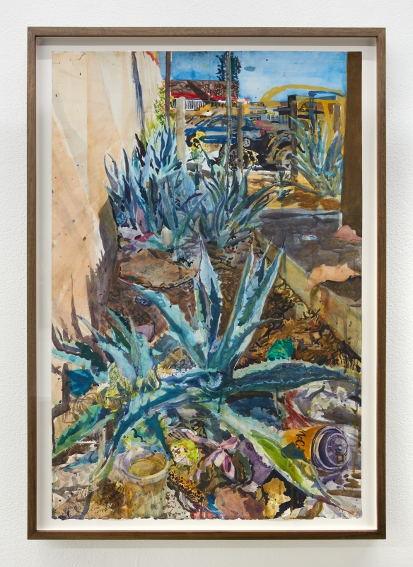 Sterling Wells, "Agaves of Auto Zone," 2021