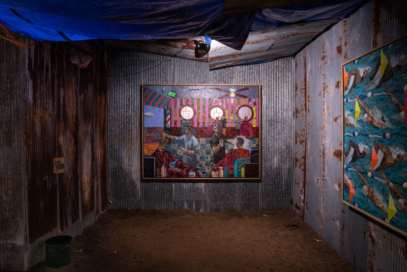 SHELTER, installation view at Contemporary Art Museum St. Louis, 2020. Photo: Dusty Kessler.
