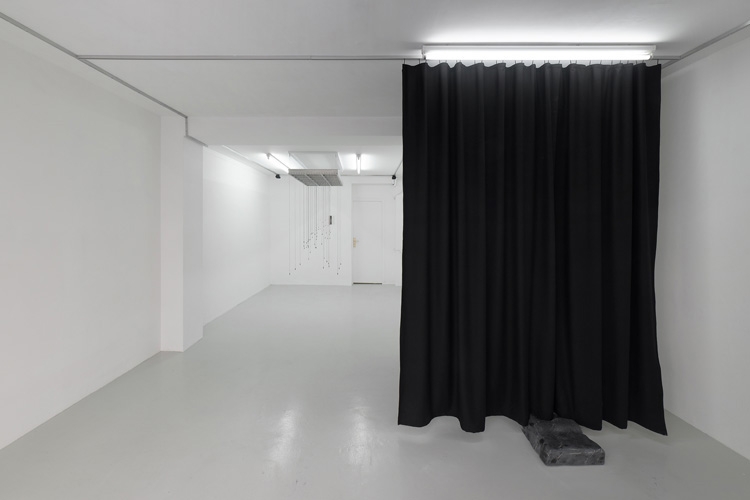 "Opera (in black)," installation view at Antoine Levi Gallery, 2017