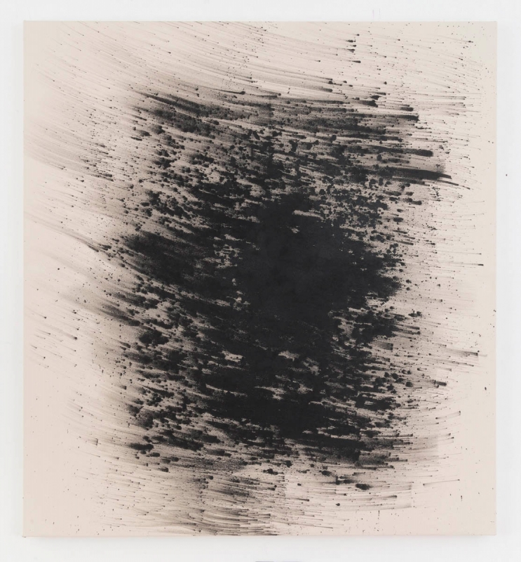 Shawn Kuruneru, "Untitled (Black cloud)," 2017