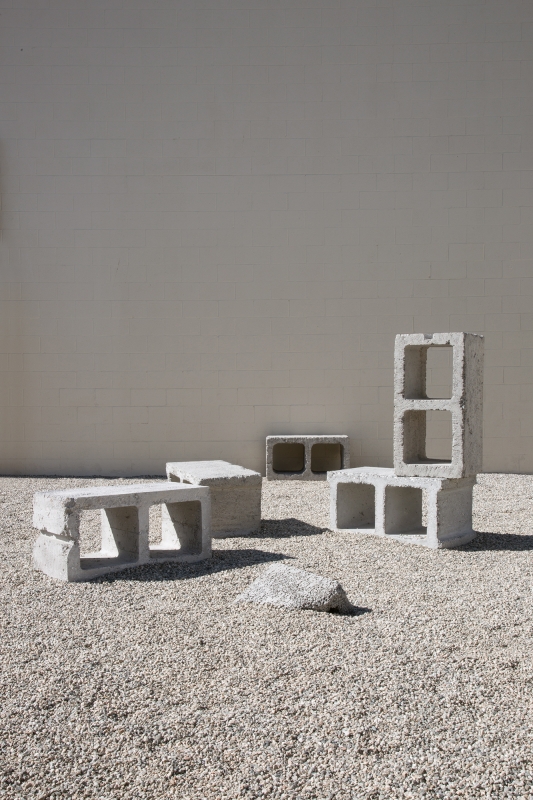 Josh Callaghan, Social Block, installation view at Night Gallery, 2020.