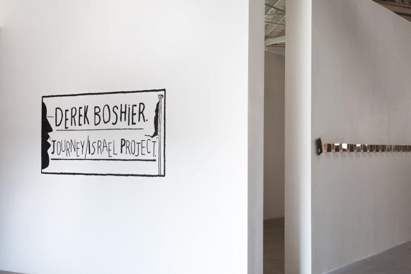 Derek Boshier,&nbsp;Journey/Israel Project​, installation view at Night Gallery, 2014