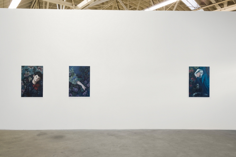 The Progress of Love, installation view at Night Gallery, 2016.
