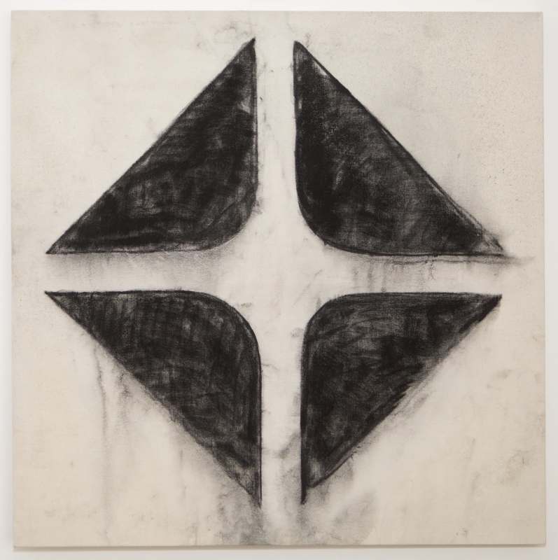 “Arco," charcoal on canvas, 2013