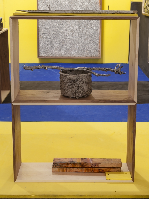 "NS Pot," 2015. Installation view at NADA Miami (Martos Gallery Booth), 2015