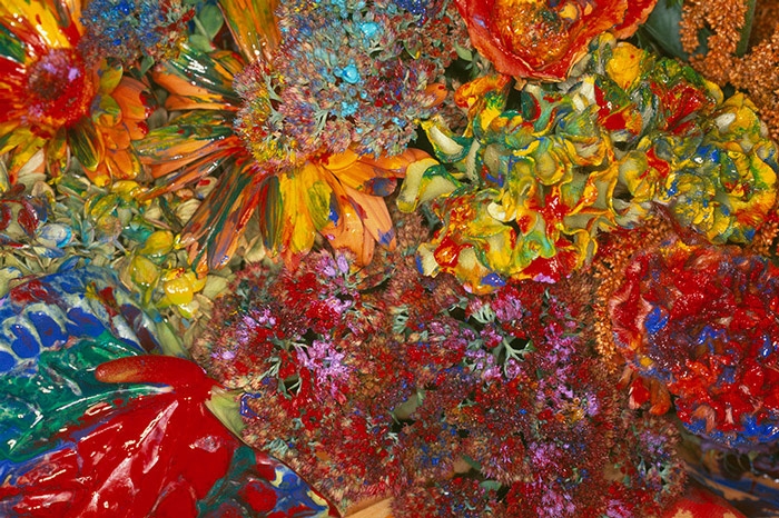 Nobuyoshi Araki, "Painting Flower," 2004/2014