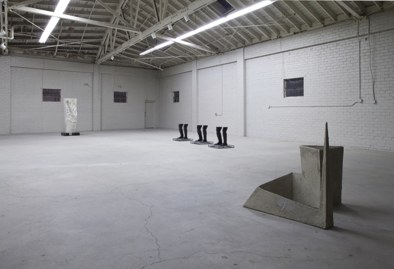 Installation view, The Mocking Hand, 2013.