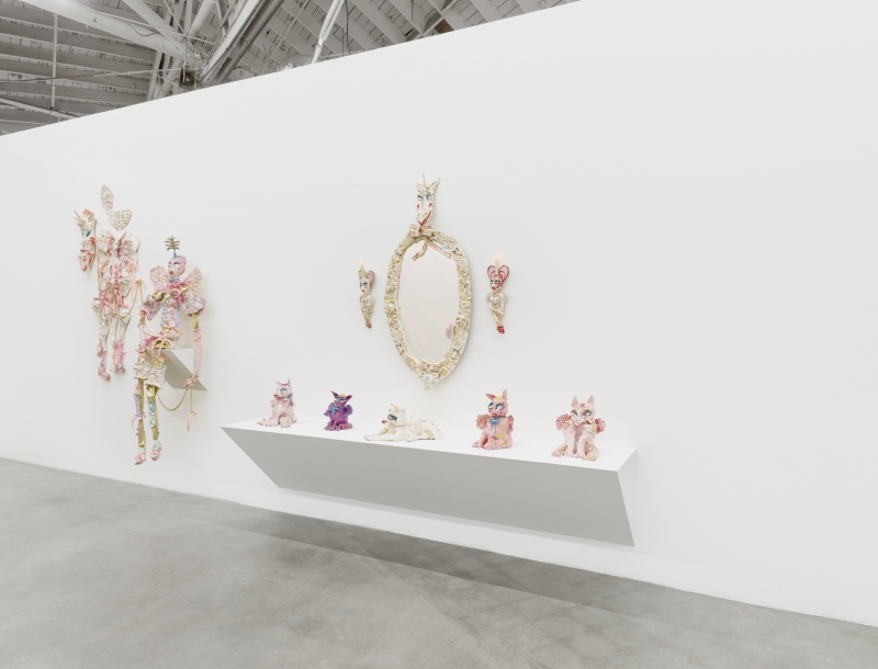 It would be very glamorous to be reincarnated as a great big ring on Liz Taylor's finger, installation view, 2020.