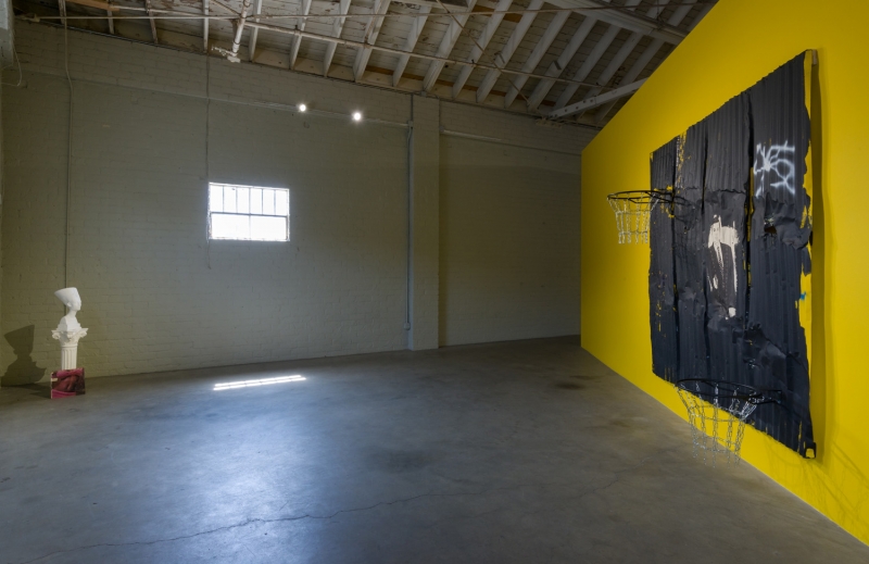 Awol Erizku, Menace II Society, installation view, 2017