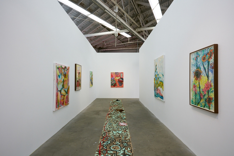 Alex Chaves,&nbsp;The Amerikan Green Cross​, installation view, 2015.