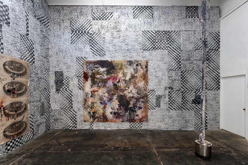 Installation view, Solid Single Burner, Michael Jon Gallery, 2014