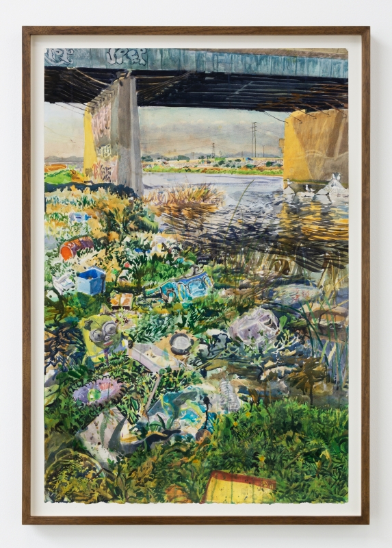 Sterling Wells, "Falling Tide (Long Beach)," 2021