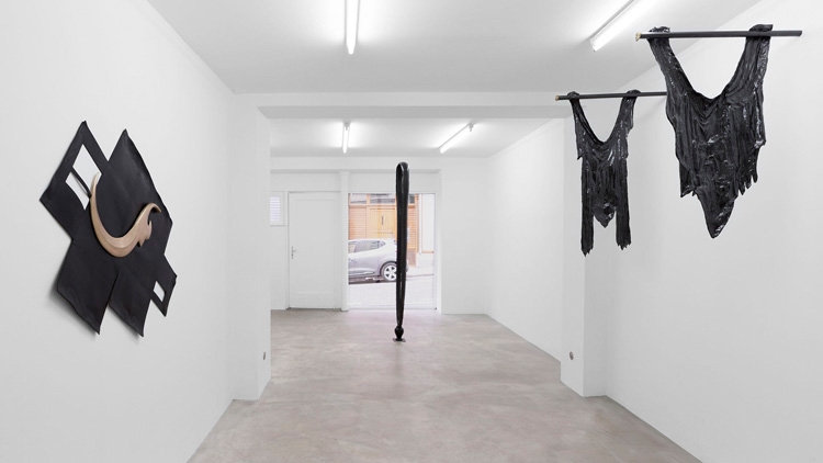 "Skin Grafts for CT Scans," installation view at Antoine Levi Gallery, 2015