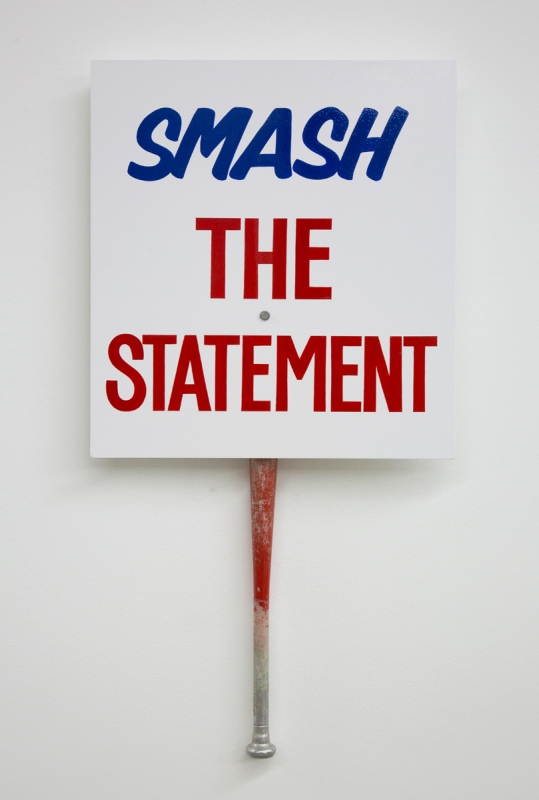 Jesse Harris, "Smash the Statement," 2017