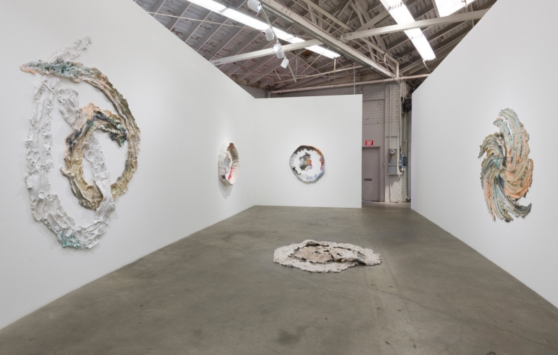Brie Ruais, Installation view at Night Gallery, 2018.