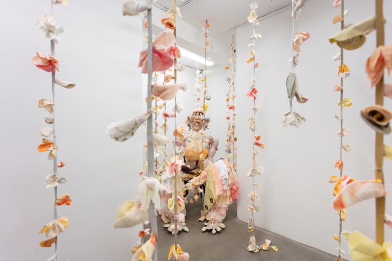 Triumphant Alliance of the Ubiquitous Blossoms of Incarnate Souls, installation view at COOPER COLE, Toronto, Ontario, 2020.