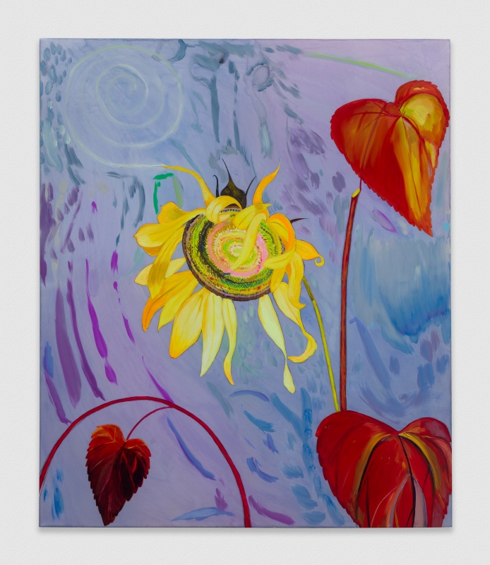"Sunflower (Three Hearts)," 2021
